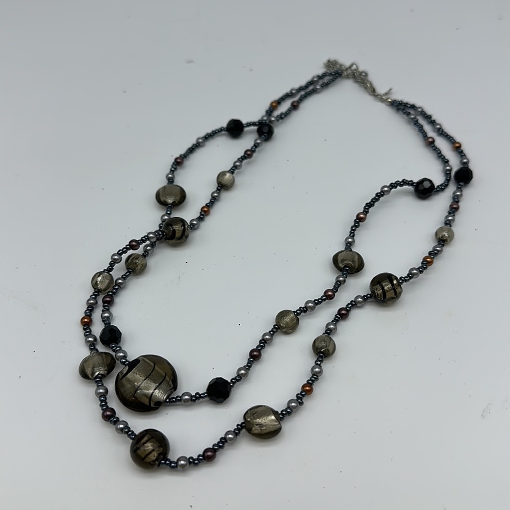 Womens Premier Designs‎ double strand beaded necklace